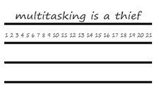 multitasking leader test part 1